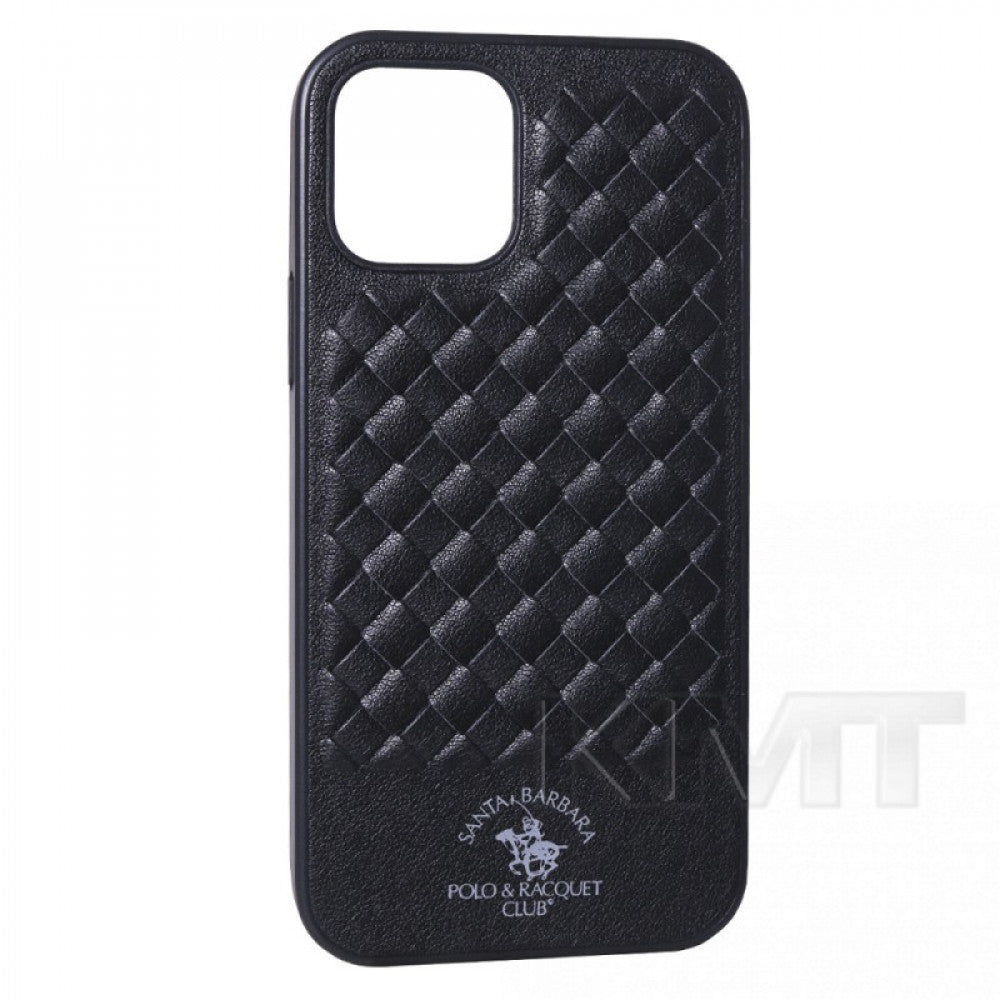 Polo Ravel Leather Case iPhone 13 6.1"   — Midnight Black