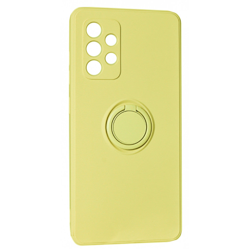 Ring Silicone Case — Samsung A32 (A325F)  — Mellow Yellow