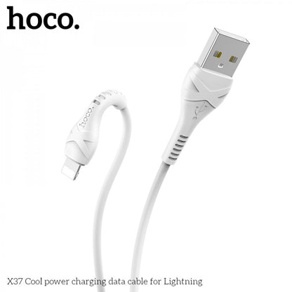 Кабель Lightning 3A (1m) — Hoco X37 — White