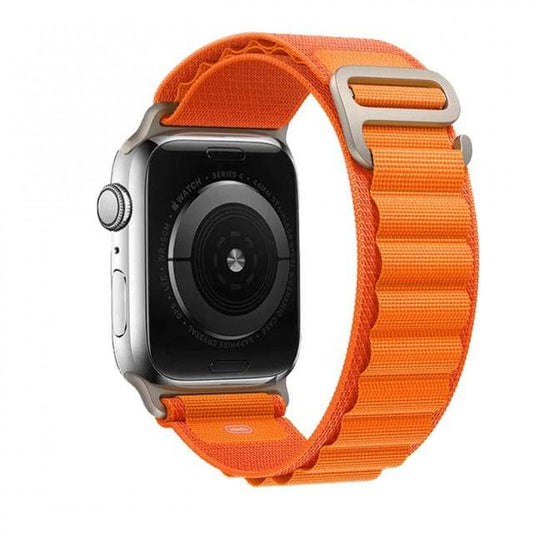 Ремінець Alpine Loop Design — Apple Watch 42 mm | 44 mm | 45 mm | 49 mm — Orange