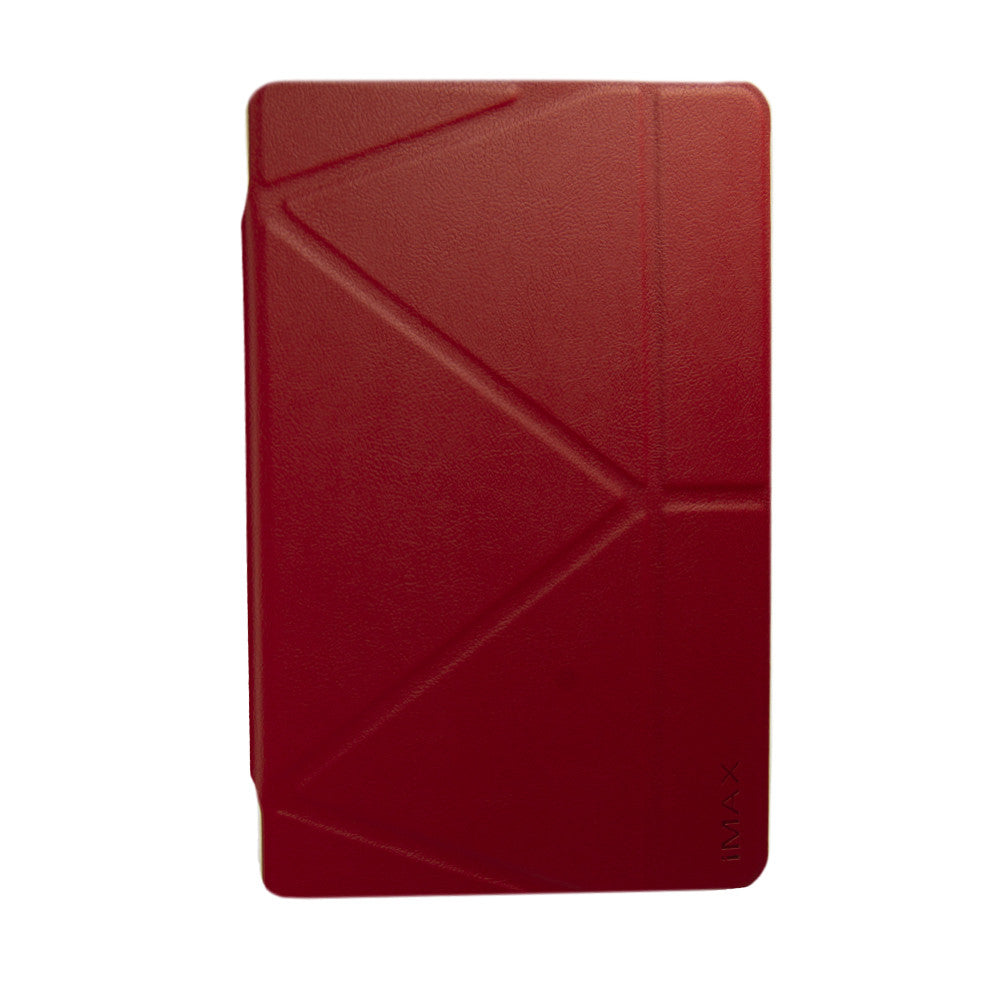 Leather Book Case — Samsung Tab S3 Wi-Fi (T820 ; T825) — iMax b — Red