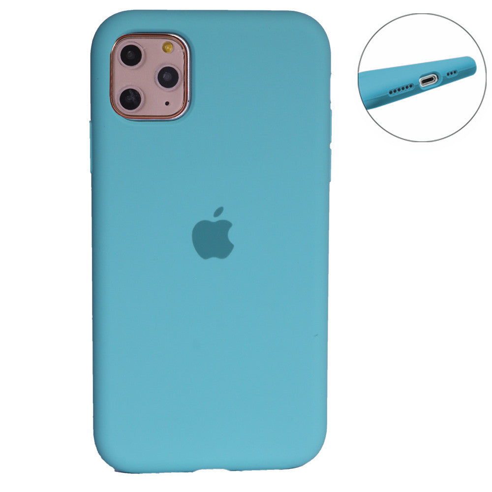 Original Silicone Case Full Size — iPhone 11 Pro — Ice Blue (21)