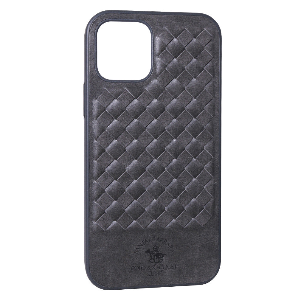 Polo Ravel Leather Case iPhone 13 6.1"   — Gun Gray