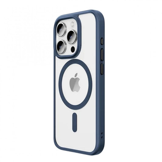 Rock Guard Series TPU Case with Magsafe — iPhone 15  — Titanium Blue