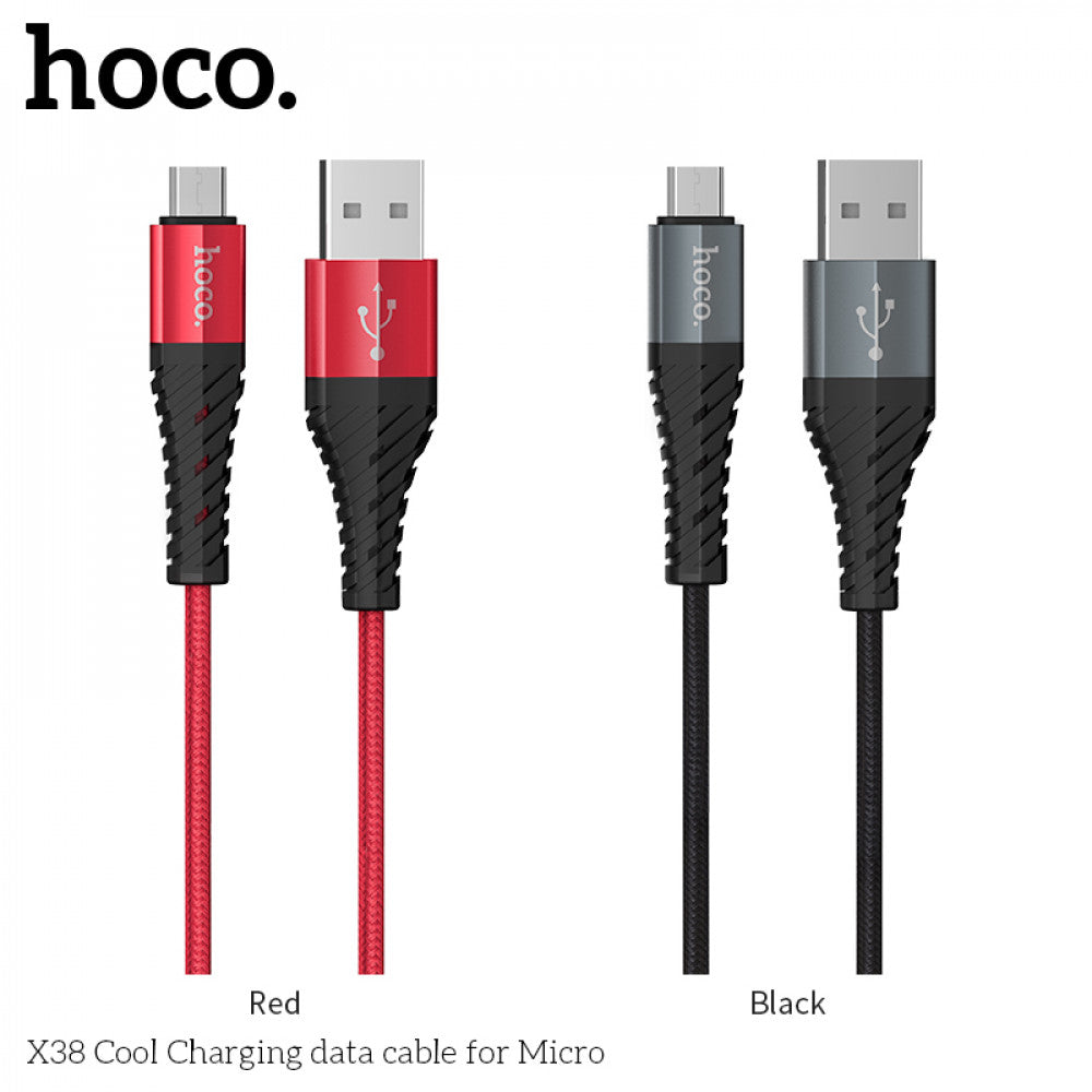 Кабель Micro 2.4A (1m) — Hoco X38 — Black