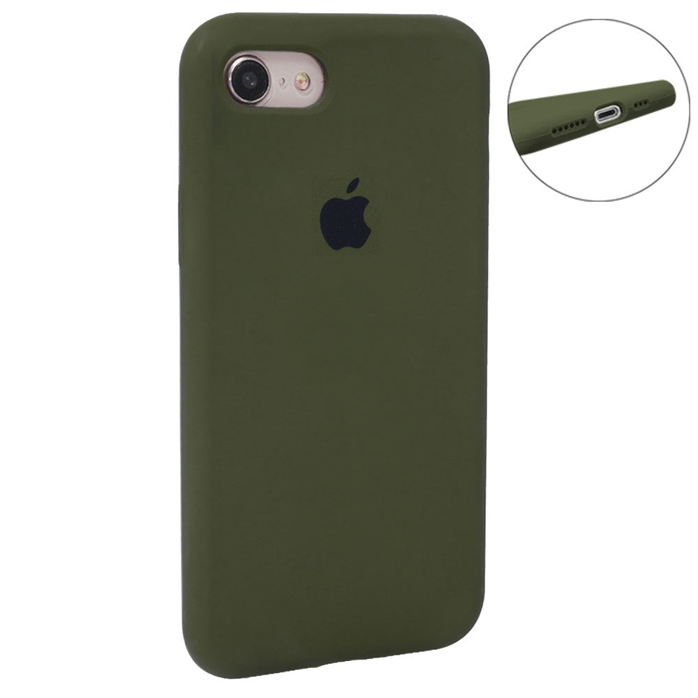 Original Silicone Case Full Size — iPhone 7 ; 8 ; SE 2020 — Khaki (48)