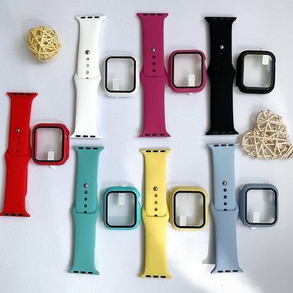 Ремінець Silicon & Glass — Apple Watch 42 mm — Mint