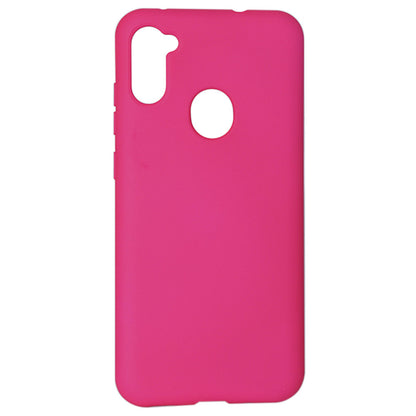 Original Silicone Case — Samsung A11 2019  — Hot Pink (13)