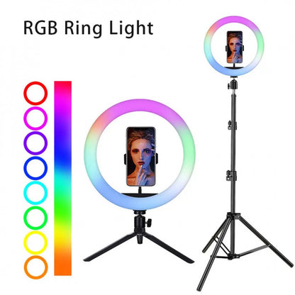 Лампа Кольцевая RGB LED | 36 cm 14" | 192 Lights | 39 RGB | MJ-36