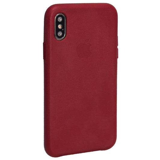 Original Leather Case ® — iPhone Xs Max — Red