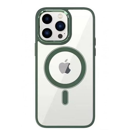 Color Clear Case with MagSafe — iPhone 14 Pro Max — Green