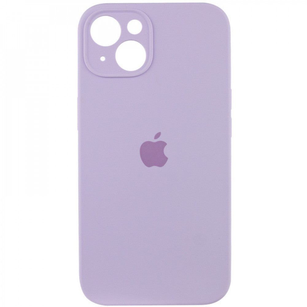 Original Silicone Case with protective camera — iPhone 13  — Light Purple (41)