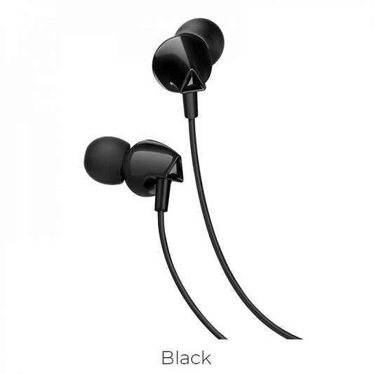 Навушники з мікрофоном 3.5mm —  Hoco M60 Perfect sound universal — Black