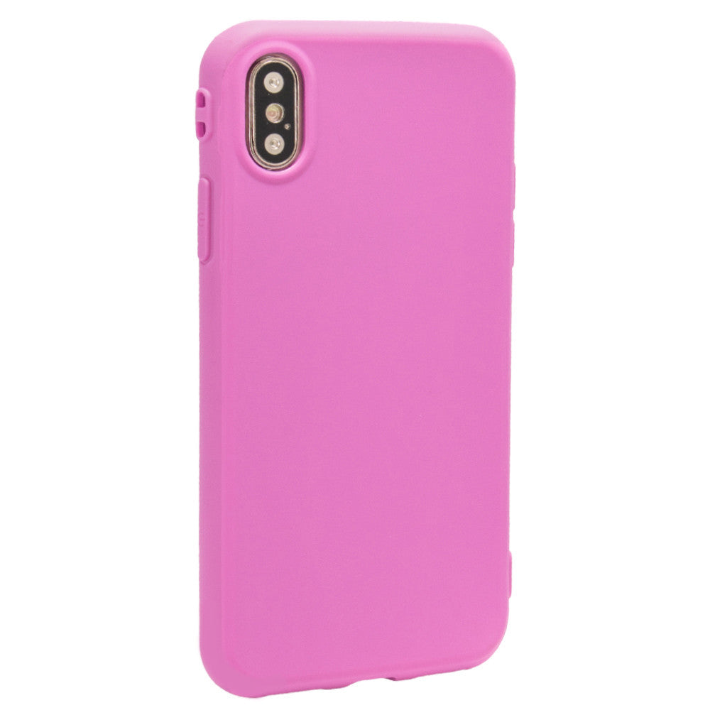 Jelly TPU Cover Case — iPhone X ; iPhone Xs — Pink