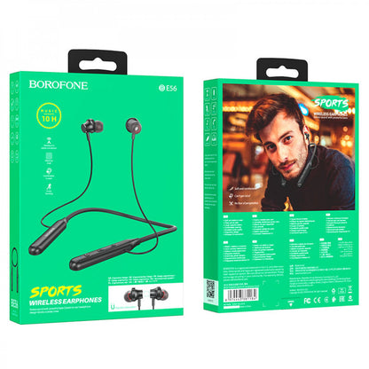 Навушники Bluetooth — Borofone BE56 Powerful — Black