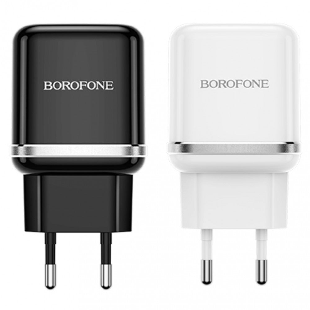 Home Charger | 18W | QC3.0 — Borofone BA36A — White