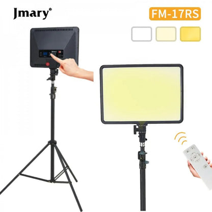 Лампа видеосвет LED | Jmary FM-17RS | 37x26 cm | 204 Lights | 3000K-6000K | Remote