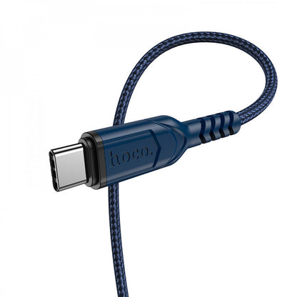 Кабель USB C 2.4A (1m) — Hoco X59 — Black