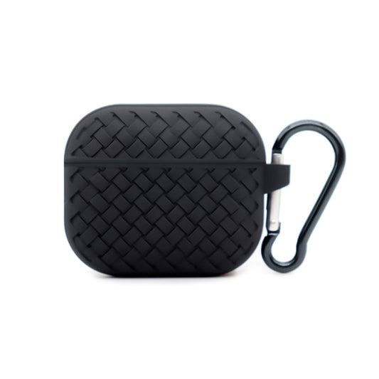 Airpods 3 Case — Fabric Pattern — Black