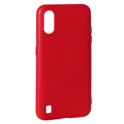 Soft Touch TPU Case — Samsung A01 (A015F) — Red