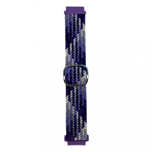 Ремінець Braided — Універсальний 20 mm — Purple Camouflage