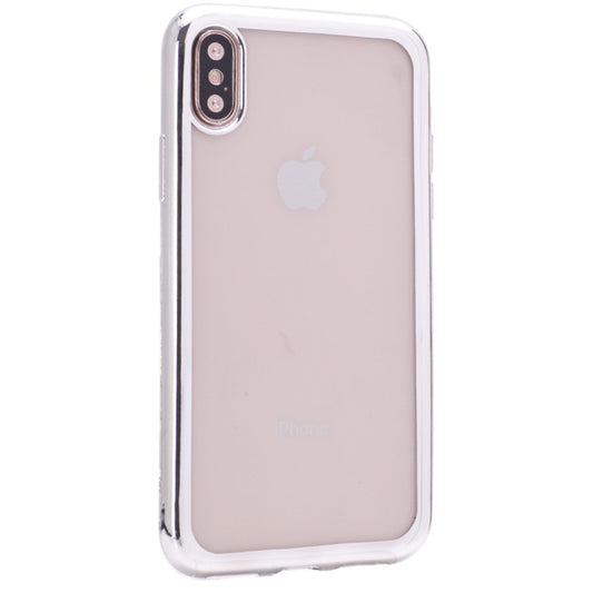 Electroplating TPU Case — iPhone X ; XS — Silver