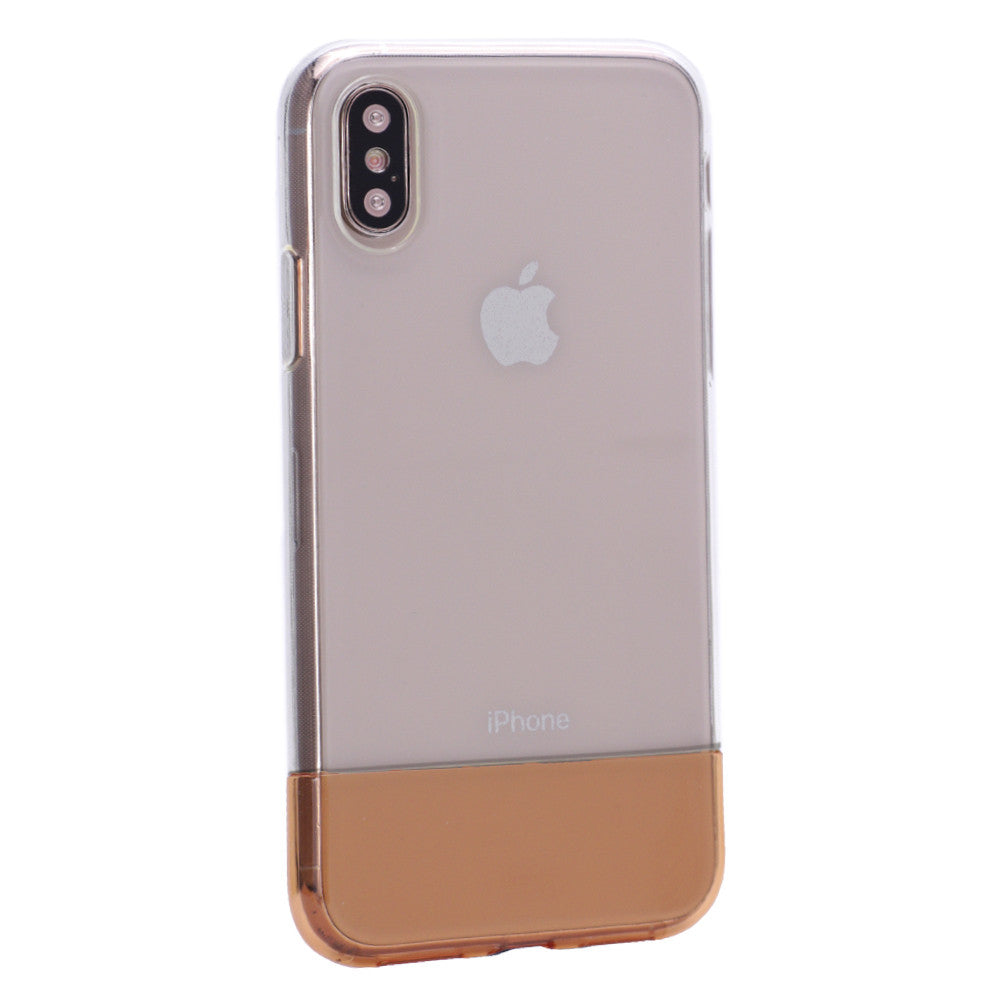 Baseus Soft And Hard Case — iPhone X ; XS Gold