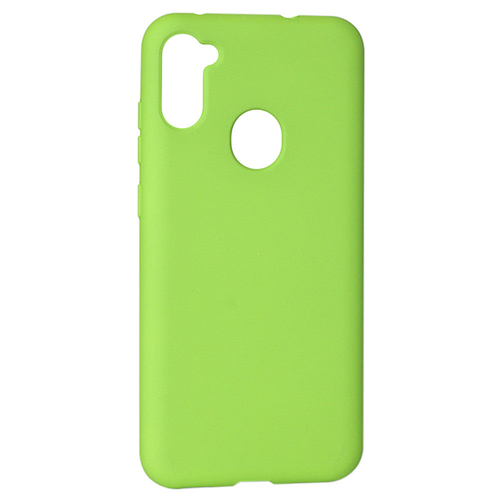 Original Silicone Case — Samsung A11 2019  — Green (19)