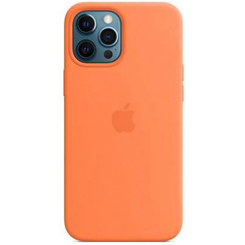 Silicone Case with MagSafe — iPhone 12 Pro Max 6.7" — Kumquat