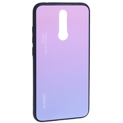 Gradient Glass Case — Xiaomi Redmi 8 — Powder