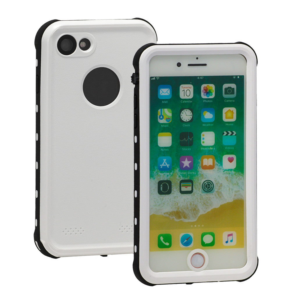 Waterproof TPU Case — iPhone 7 ; 8 — White