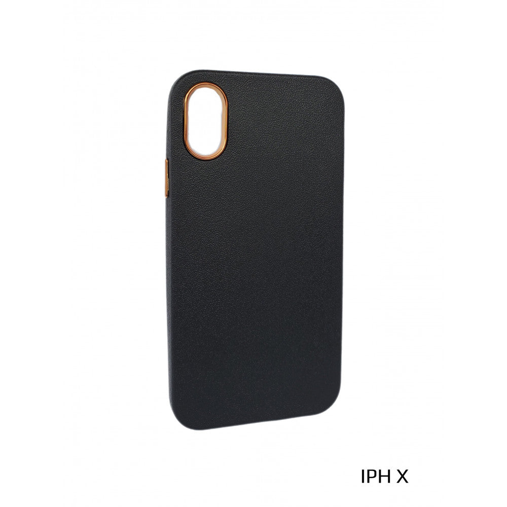 Leather Case — iPhone X  — Black