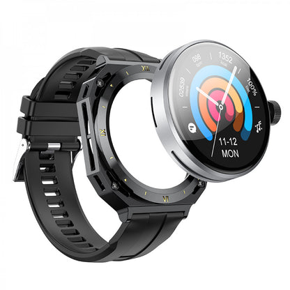 Smart Sports Watch (Call Version) - Hoco Y14 - Black