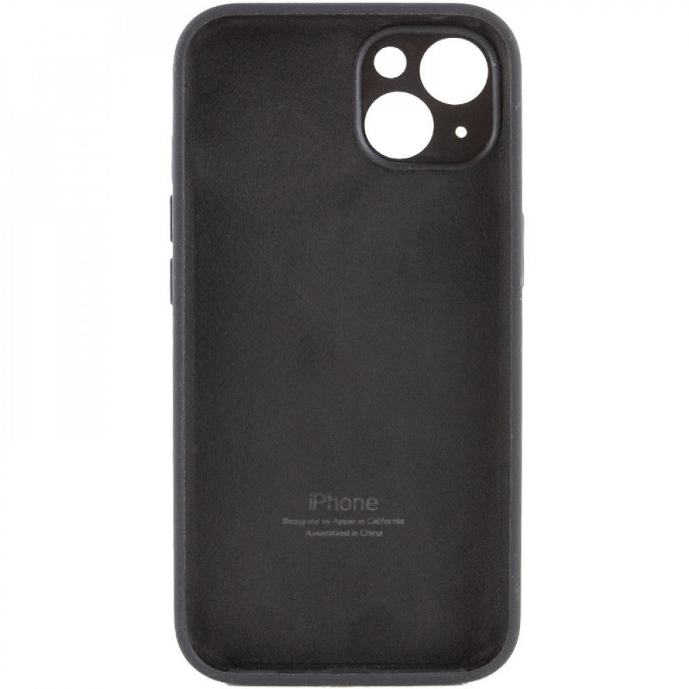 Original Silicone Case with protective camera — iPhone 14  — Charcoal Gray (15)