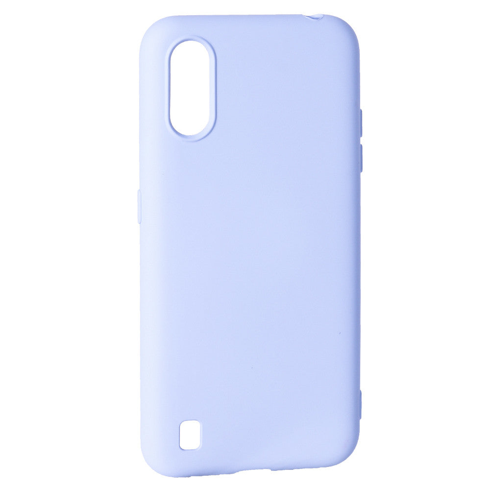 Soft Touch TPU Case — Samsung A01 (A015F) — Sky Blue