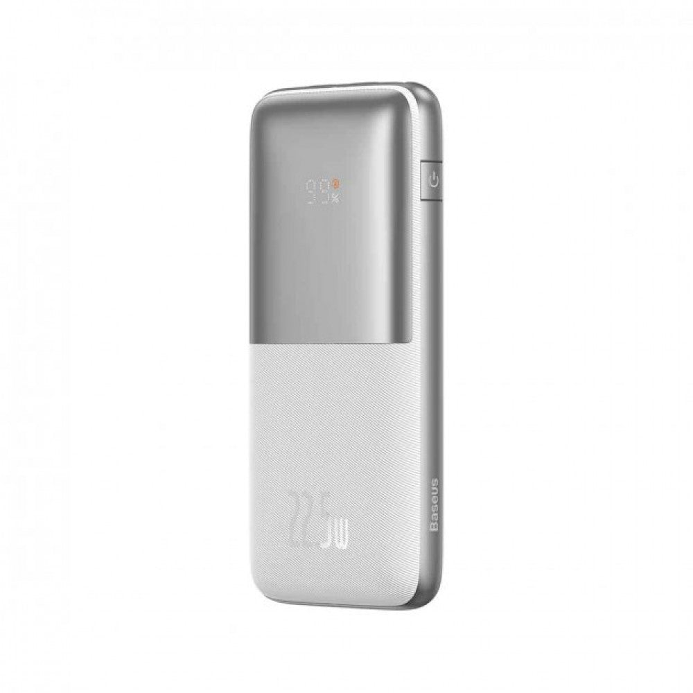 Power Bank 10000 mAh | 22.5W | Digital Display — Baseus (PPBD04000) — PPBD040002 White