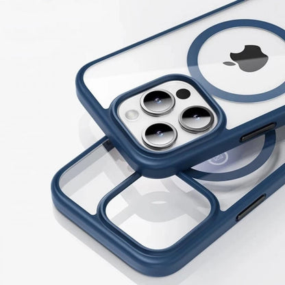 Rock Guard Series TPU Case with Magsafe — iPhone 15  — Titanium Blue