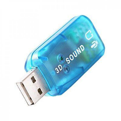 Звуковой мини-интерфейс (карта) USB 3D Sound 5.1