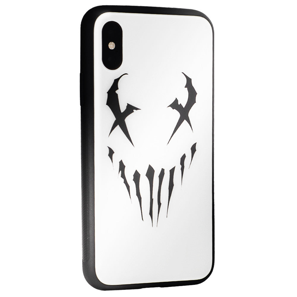 Glass with print TPU Case — iPhone Xs MAX — Venom