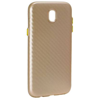 Carbon Case TPU — Samsung J5 2017(J530) — Gold