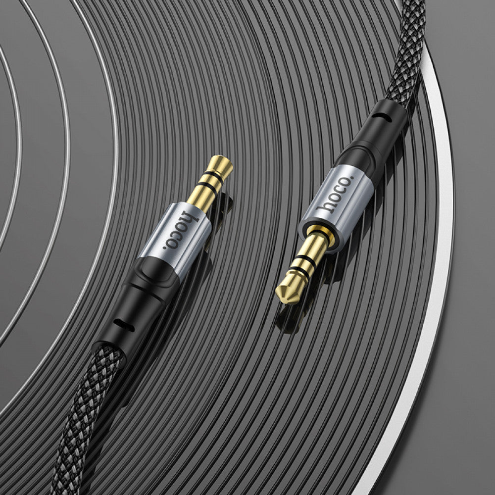 Cable Aux (1m) — Hoco UPA26 — Black