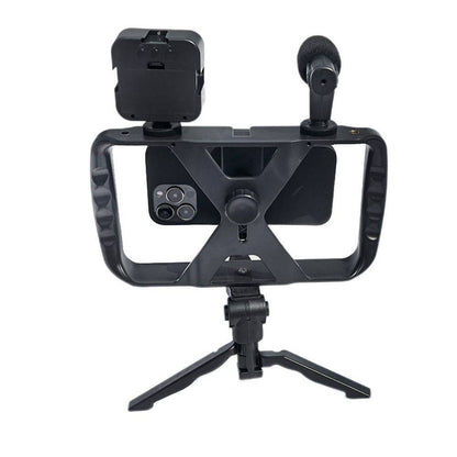 Monopod Tripod For Mobile | Microphone LED Lamp | TL-49T