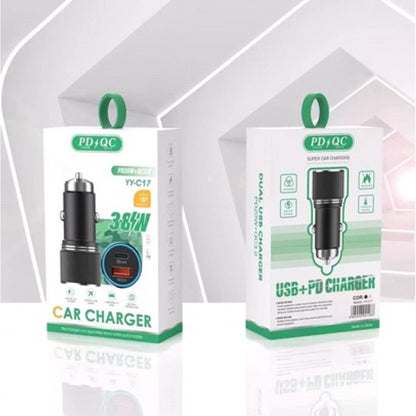 Car Charger | 20W | PD | QC3.0 — YY-C17