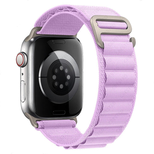 Ремінець Alpine Loop Design — Apple Watch 38 mm | 40 mm | 41 mm — Lilac