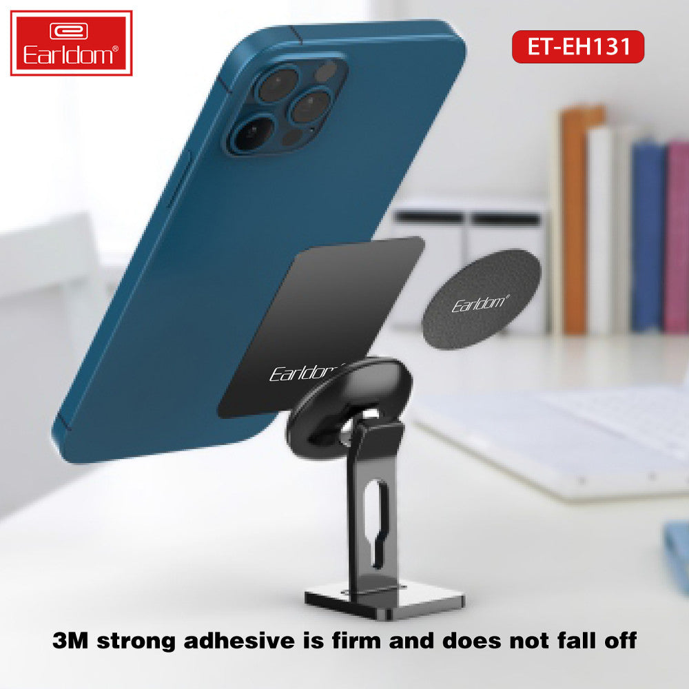 Набір пластин для магнітних холдерів 2шт (прямокутний+круглий) Earldom ET-EH131