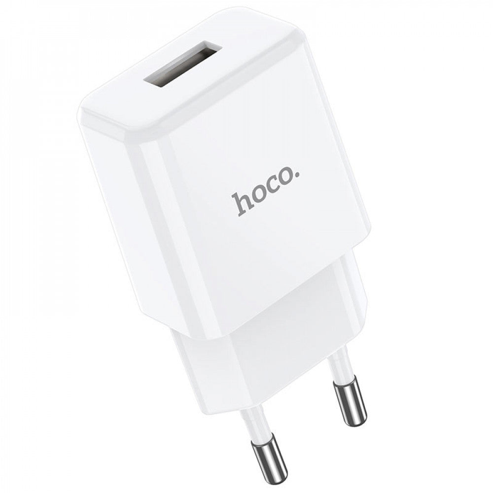 Home Charger | 2.1A | 1U | Micro Cable (1m) — Hoco N9 — White