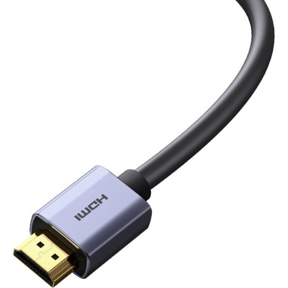 HDMI to HDMI 4K Adapter Кабель (1.5m) — Baseus (WKGQ020101) High Definition Series Graphene Black — WKGQ020101 Black