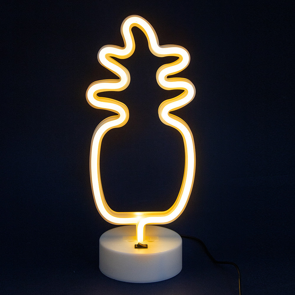 Ночной светильник — Neon Lamp series — Pineapple