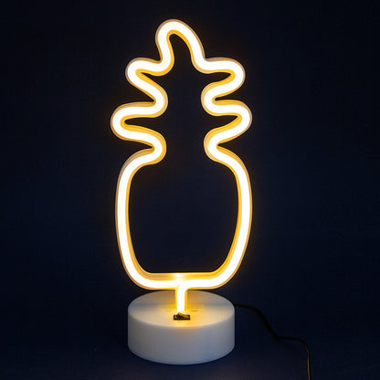 Ночной светильник — Neon Lamp series — Pineapple