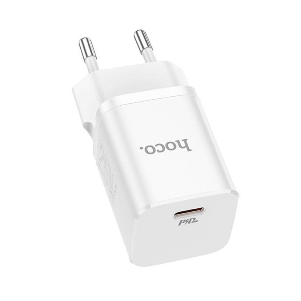 Home Charger | 25W | PD3.0 — Hoco N19 — White